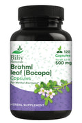 Biliv Naturals Brahmi Bacopa Capsules bottle
