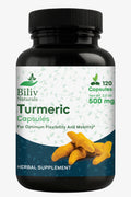 Biliv Naturals Turmeric Capsules bottle